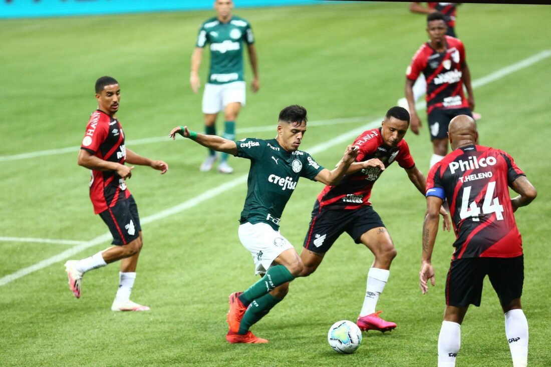 Palmeiras vence o Athletico por 3x0